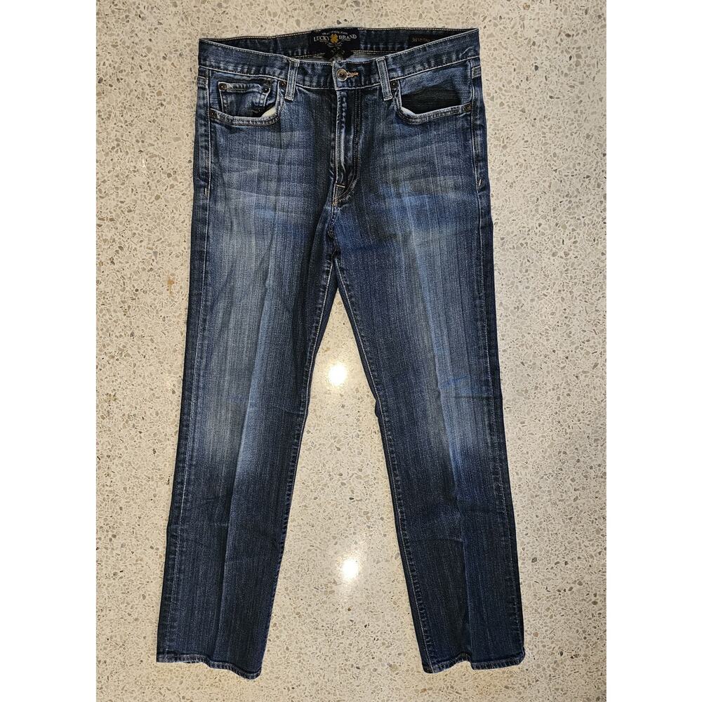 Lucky‎ Brand 361 Vintage Straight Jeans Men's 33x32 Faded Denim